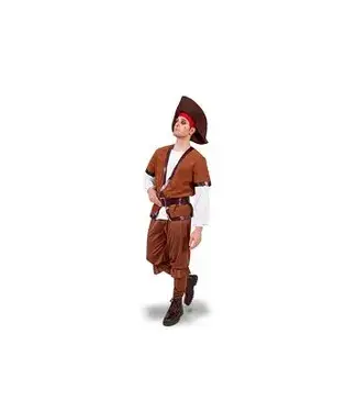 PartyDeco Piraten kostuum heren | Maat L/XL
