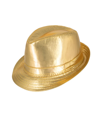 PartyPal Hoed goud nepleer