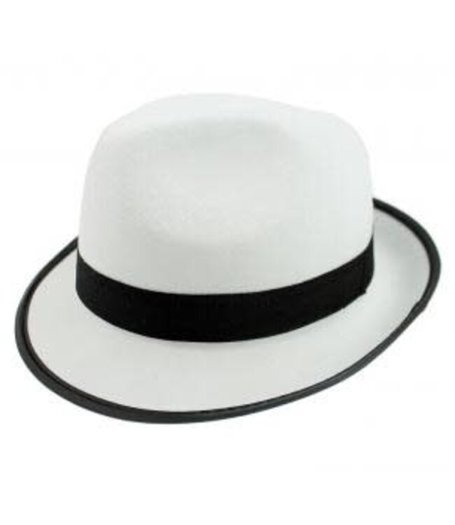 Hoed "Gangster" | Wit