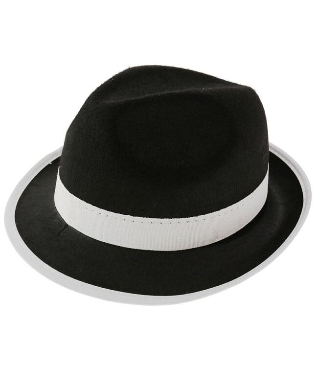 Hoed "Gangster" | Zwart