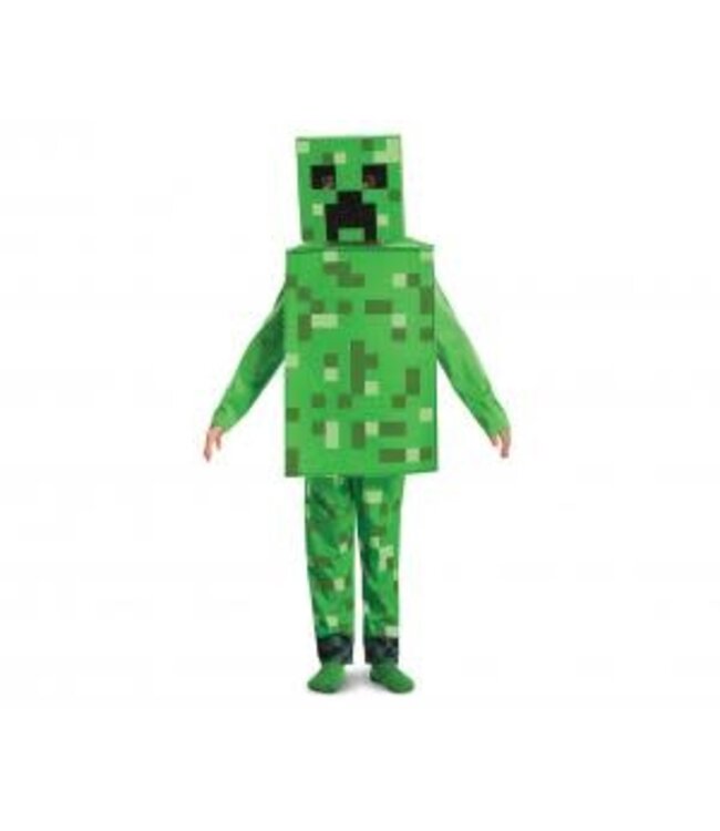 Kostuum creeper Minecraft | 10-12 jaar
