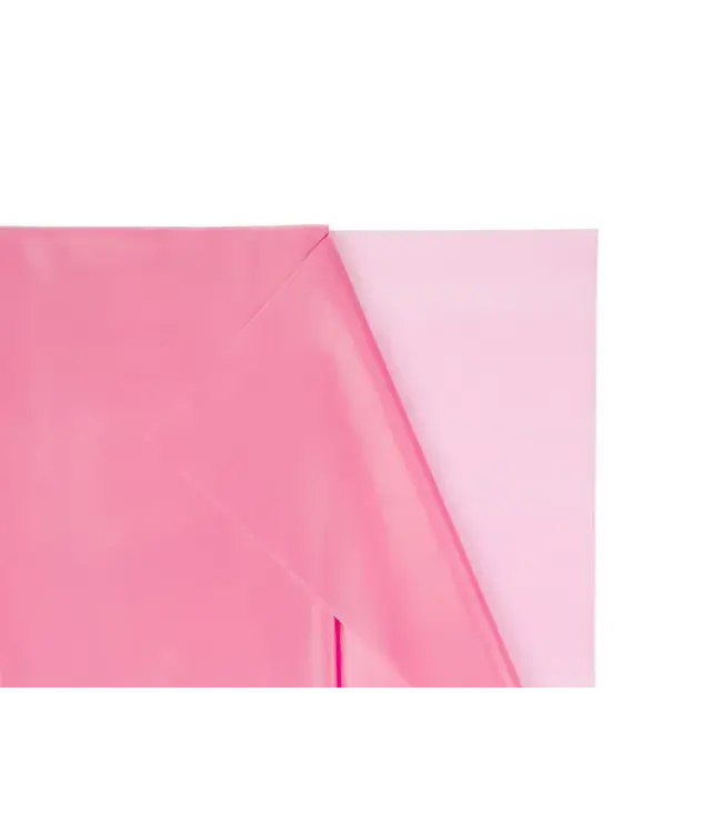 Tafelkleed roze papier | 137 x 183 cm