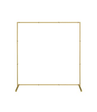 GoDan Vierkant backdrop frame | Goud |  210 x 210 cm
