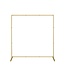 Vierkant backdrop frame | Goud |  210 x 210 cm