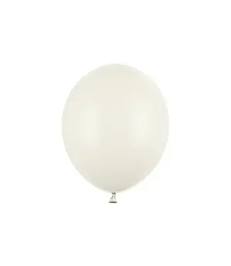 PartyDeco Ballonnen pastel light cream | 12"=30cm | 100 stuks