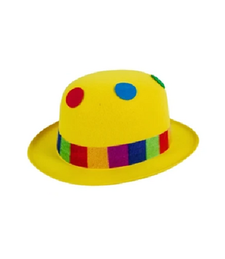 Riethmüller Bolhoed clown stippen | GEEL