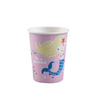 Riethmüller Bekers Be a Mermaid ROZE | 8 stuks