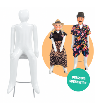 Globos Opblaasbare Abraham/Sarah | 145 x 48 cm