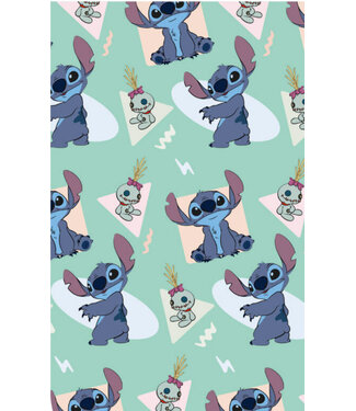 Globos Cadeaupapier Stitch groen | 70 x 200 cm
