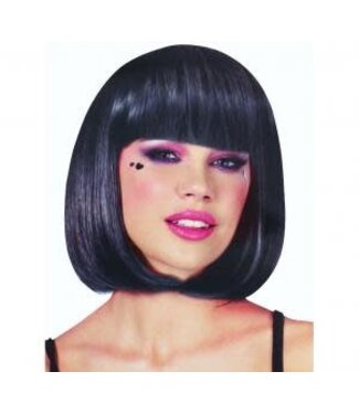 GoDan Bob pruik | Zwart