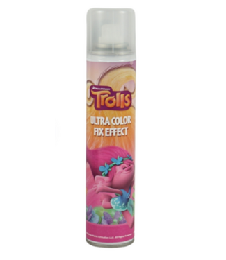 Meekes Trolls haarspray wit | 200 ml