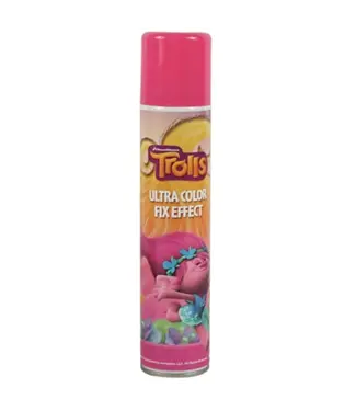 Meekes Trolls haarspray roze | 200 ml