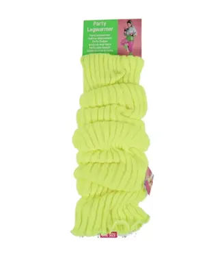 Meekes Beenwarmers NEON geel | OneSize