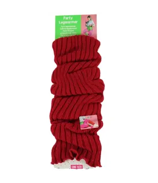 Meekes Beenwarmers Rood | OneSize