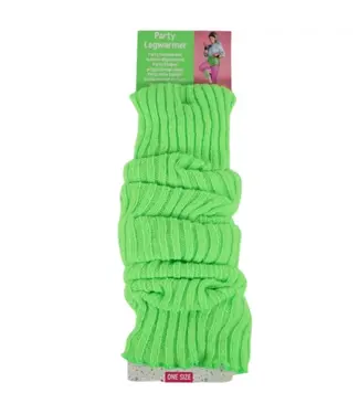 Meekes Beenwarmers NEON groen | OneSize