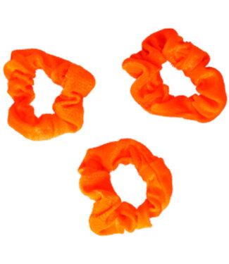 Folat Haarwokkels Oranje | 3 stuks