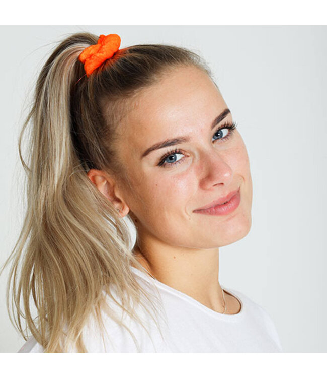 Haarwokkels Oranje | 3 stuks