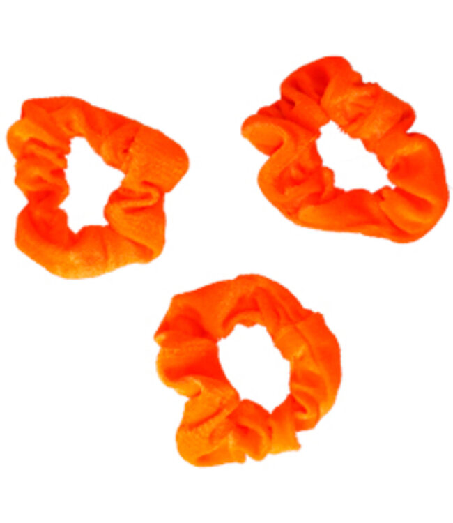 Haarwokkels Oranje | 3 stuks