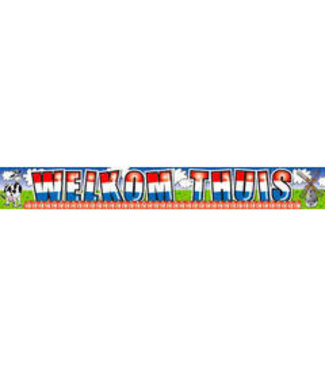 Folat Welkom Thuis Banner | 5 meter