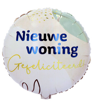 Folat Folieballon 'Gefeliciteerd! Nieuwe Woning' | 45 cm