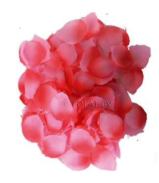 Folat Luxe roze rozenblaadjes | 144 stuks