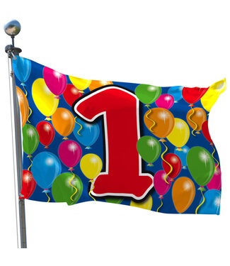 Folat 1 Jaar Vlag XL | 60x90cm
