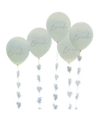 Ginger Ray Ballonnen Team Bride | 5 stuks