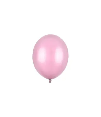 PartyDeco Ballonnen metallic candy pink | 30 cm = 12" | 100 stuks