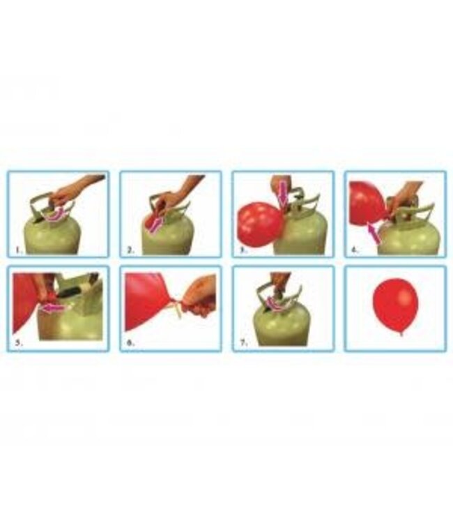 AANBIEDING Helium tank voor 30 ballonnen