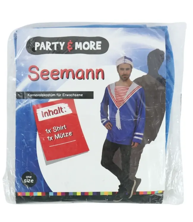 Verkleedset zeeman volwassenen | One size