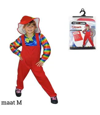 Meekes Verkleedset Clown | 134 - 148 cm