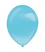 Ballonnen Pearl Caribbean blue| 14"=35 cm | 50 stuks