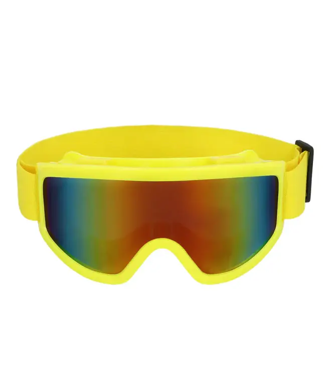 Party Skibril NEON geel