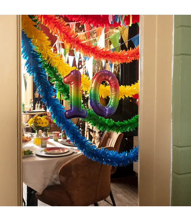 PVC slinger oranje | Brandvertragend | 10 meter