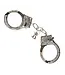 Metalen handboeien Glam zilver