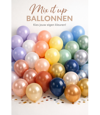 Ballonnendeal 25 stuks - Mix it up ballonnen