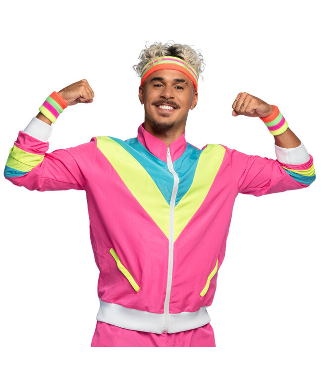 Set 3 zweetbandjes neon UV Blacklight