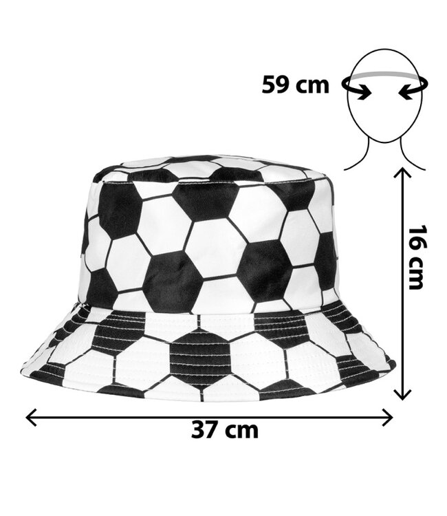Bucket hat Voetbal