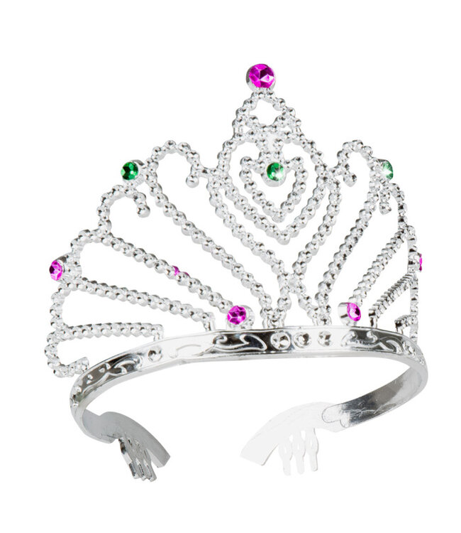 Tiara kroontje zilver | Assorti | 1 stuk