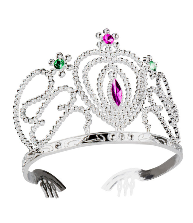 Tiara kroontje zilver | Assorti | 1 stuk
