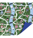Cadeaupapier My Little Village | 70 x 200cm | Dubbelzijdig