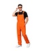 Tuinbroek oranje | Maat XL