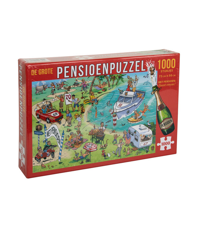 De grote pensioenpuzzel | 1000 stukjes