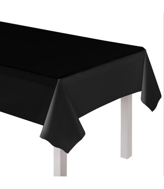 Amscan Tafelkleed zwart ECO | 137 x 274 cm