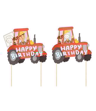 PartyPal Taarttopper Tractor | 20 cm