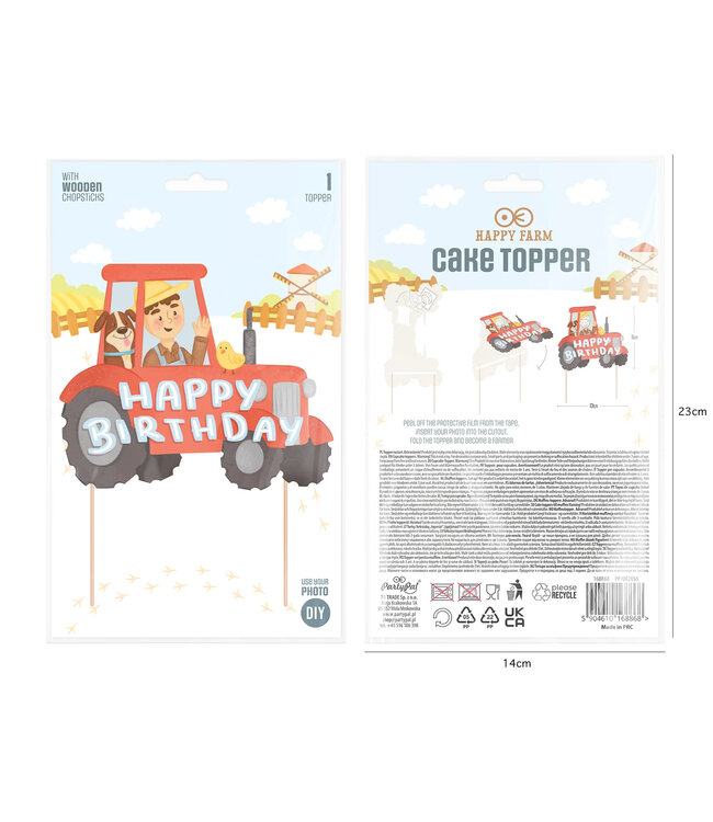 Taarttopper Tractor | 20 cm