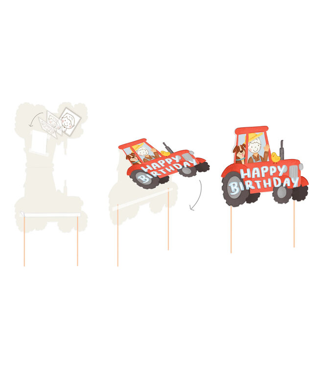 Taarttopper Tractor | 20 cm