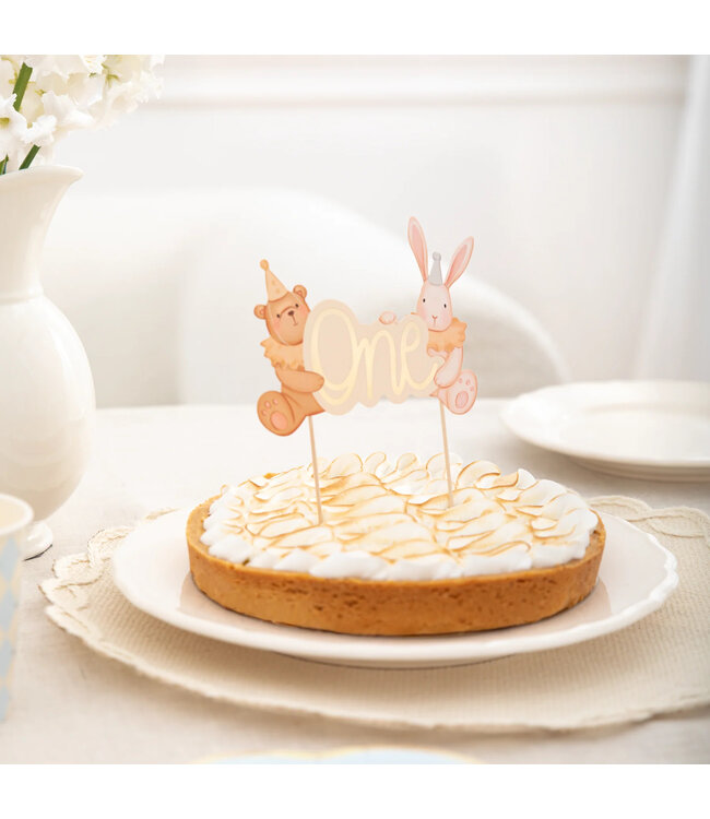 Teddybeer met Konijn Taarttopper