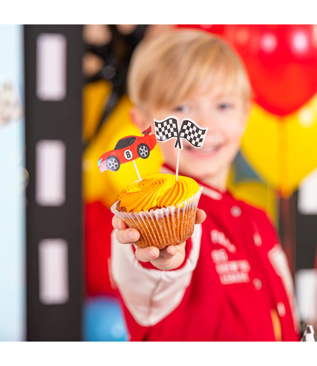 Race Car Toppers | 7 stuks