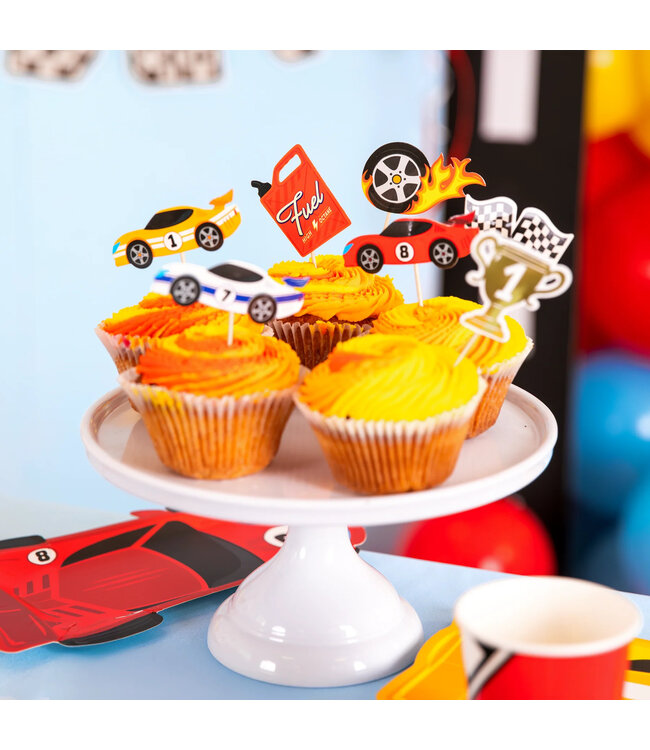 Race Car Toppers | 7 stuks
